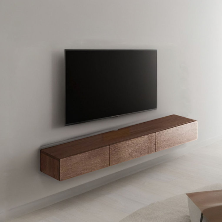 WOOD PEEK LLC Pure Solid Wood Suspended Hanging TV 70.8 W